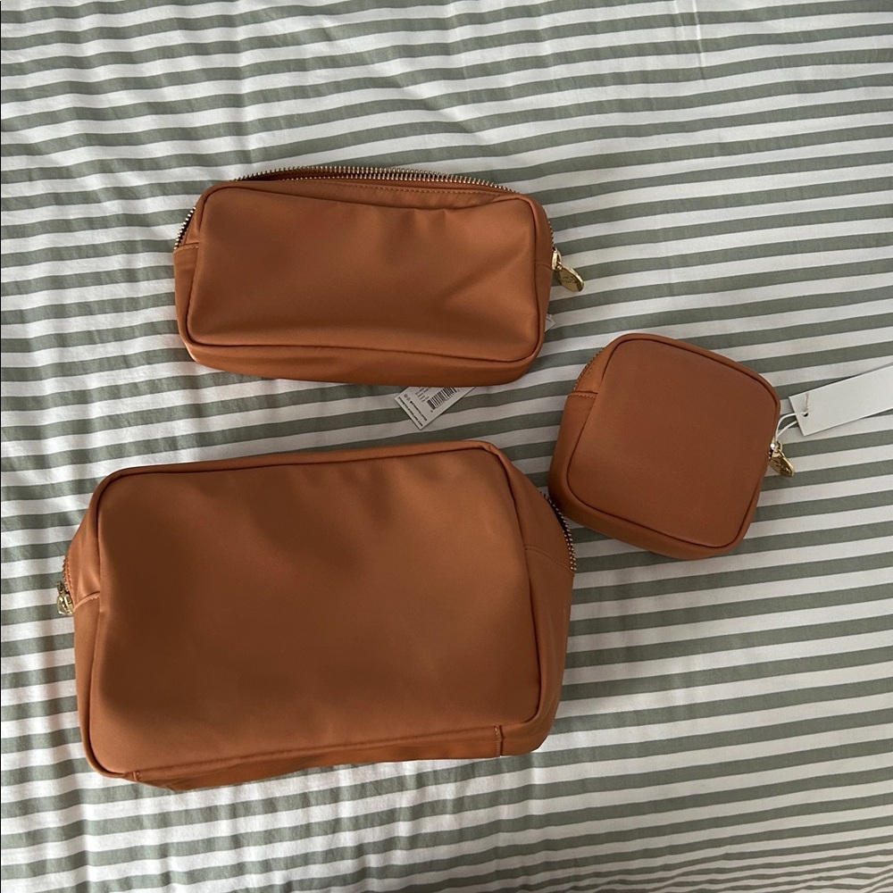 Stoney Clover Pouch Set in Camel - Picture 2 of 2